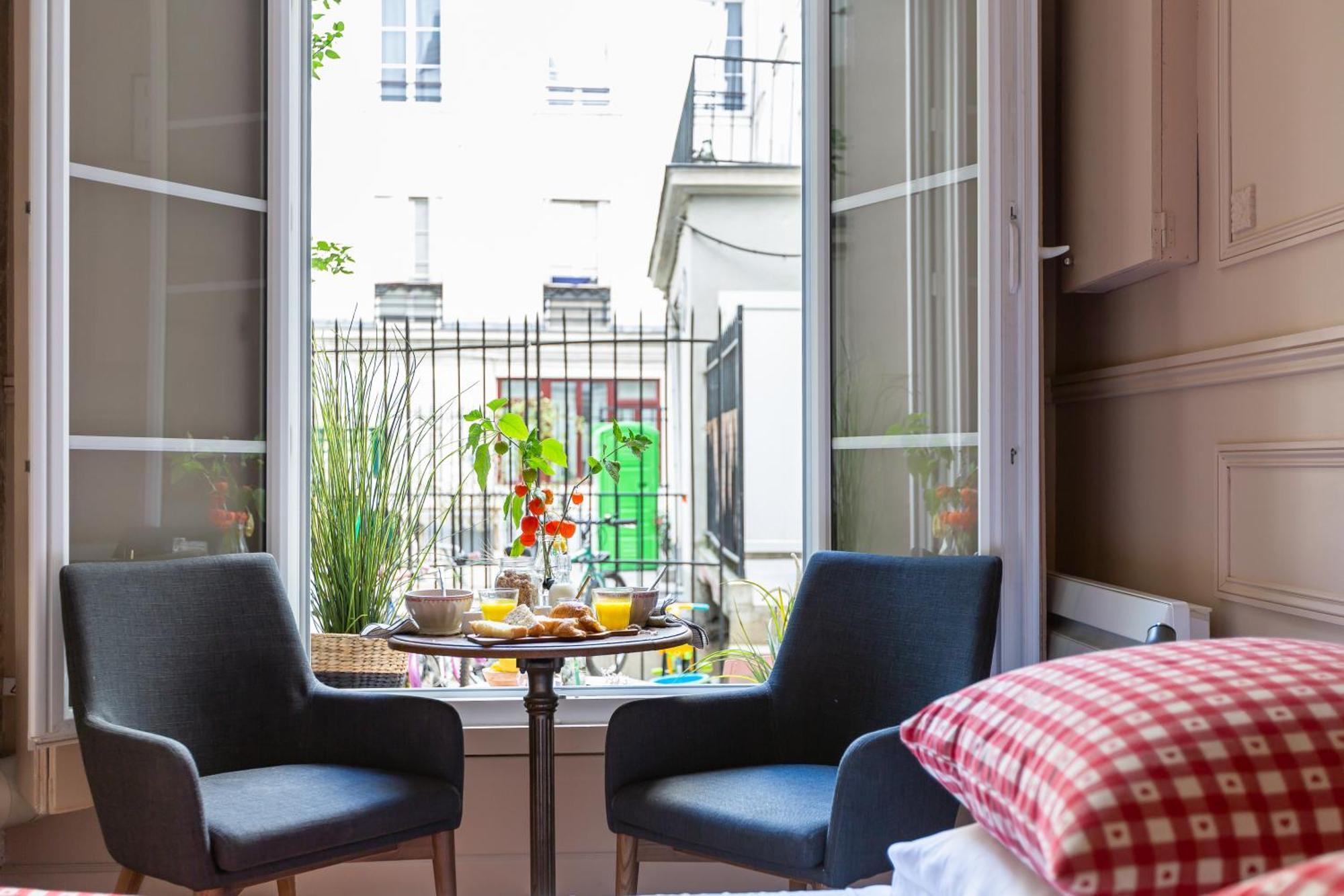 Apartamento Artisan Lofts courtyard Opéra París Exterior foto